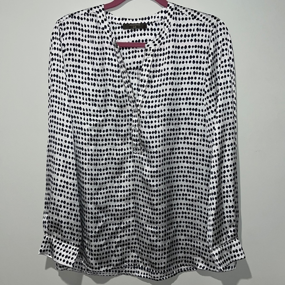 DENVER HAYES LONG SLEEVE WOMAN BLOUSE SIZE L